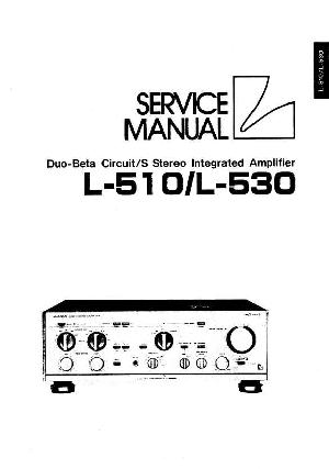 Сервисная инструкция Luxman L-510, L-530 ― Manual-Shop.ru