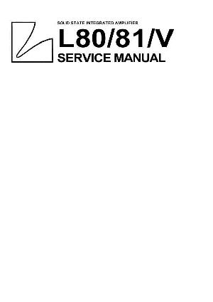 Сервисная инструкция Luxman L-81V ― Manual-Shop.ru