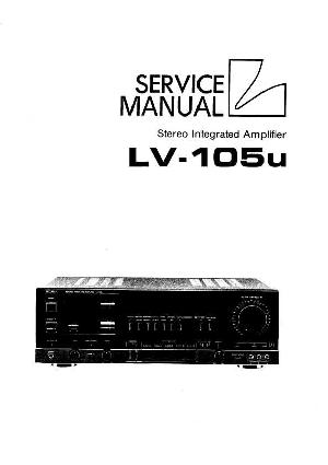 Сервисная инструкция Luxman LV-105U ― Manual-Shop.ru
