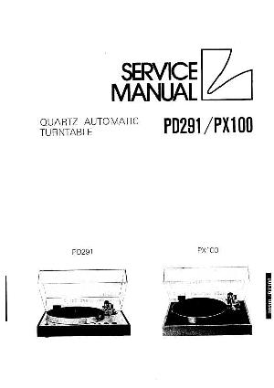 Service manual Luxman PD-291, PX-100 ― Manual-Shop.ru