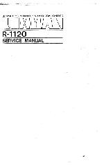 Service manual Luxman R-1120