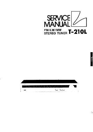 Сервисная инструкция Luxman T-210L ― Manual-Shop.ru