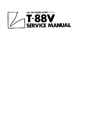 Сервисная инструкция Luxman T-88V ― Manual-Shop.ru