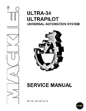 Сервисная инструкция Mackie ULTRA-34 ULTRAPILOT ― Manual-Shop.ru