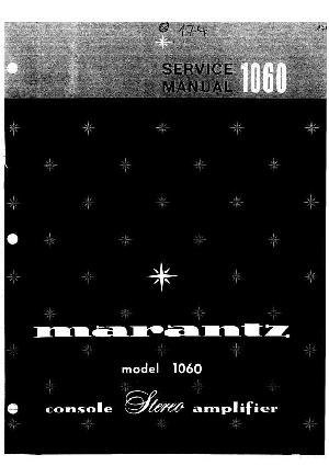 Сервисная инструкция Marantz 1060 ― Manual-Shop.ru