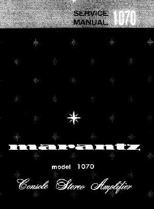 Сервисная инструкция Marantz 1070 ― Manual-Shop.ru