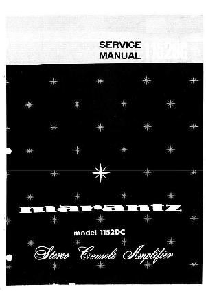 Сервисная инструкция Marantz 1152DC ― Manual-Shop.ru