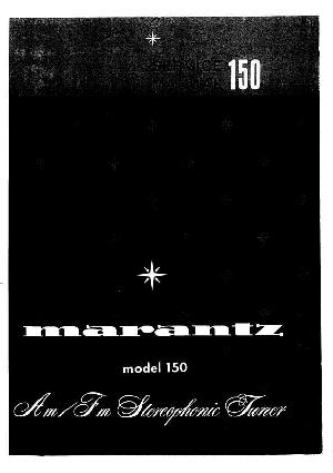 Сервисная инструкция Marantz 150 ― Manual-Shop.ru