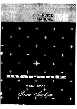 Сервисная инструкция Marantz 170DC  ― Manual-Shop.ru