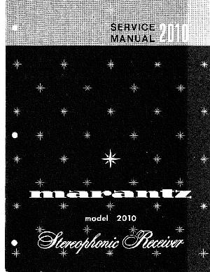 Сервисная инструкция Marantz 2010 ― Manual-Shop.ru