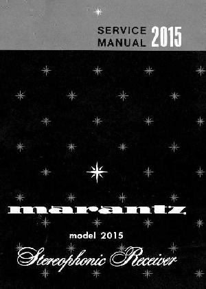 Сервисная инструкция Marantz 2015 ― Manual-Shop.ru