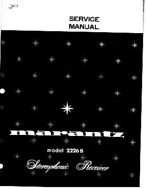 Сервисная инструкция Marantz 2226B ― Manual-Shop.ru