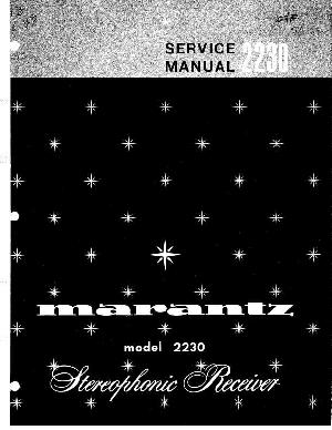Сервисная инструкция Marantz 2230 ― Manual-Shop.ru