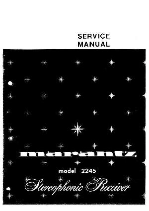 Сервисная инструкция Marantz 2245 ― Manual-Shop.ru