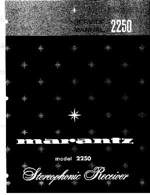 Сервисная инструкция Marantz 2250 ― Manual-Shop.ru