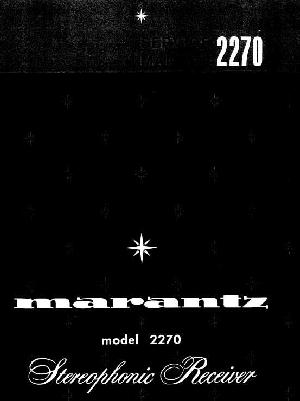 Сервисная инструкция Marantz 2270 ― Manual-Shop.ru