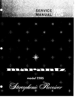 Сервисная инструкция Marantz 2285 ― Manual-Shop.ru