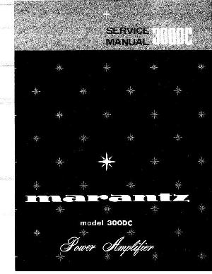Service manual Marantz 300DC ― Manual-Shop.ru