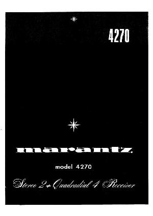 Сервисная инструкция Marantz 4270 ― Manual-Shop.ru
