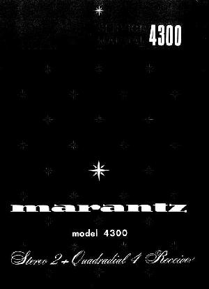 Сервисная инструкция Marantz 4300 ― Manual-Shop.ru