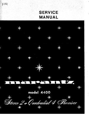 Сервисная инструкция Marantz 4400  ― Manual-Shop.ru