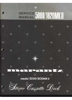Сервисная инструкция Marantz 5000 1820MKII ― Manual-Shop.ru