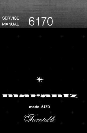 Сервисная инструкция Marantz 6170 ― Manual-Shop.ru