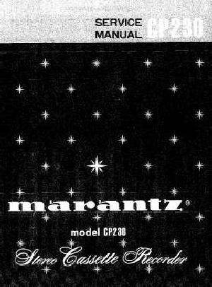 Service manual Marantz CP-230 ― Manual-Shop.ru
