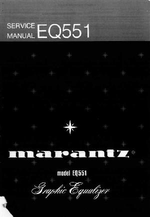 Service manual Marantz EQ551 ― Manual-Shop.ru