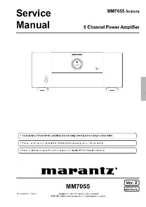 Service manual Marantz MM-7055 ― Manual-Shop.ru