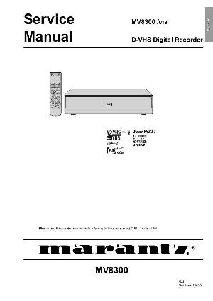 Сервисная инструкция Marantz MV-8300 ― Manual-Shop.ru