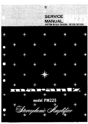 Service manual Marantz PM-225 ― Manual-Shop.ru