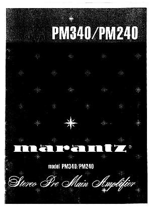 Сервисная инструкция Marantz PM-240, PM-340 ― Manual-Shop.ru