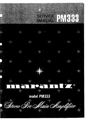Service manual Marantz PM-333 ― Manual-Shop.ru