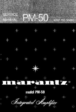 Service manual Marantz PM-50 ― Manual-Shop.ru