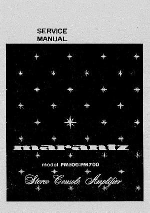 Сервисная инструкция Marantz PM-500 ― Manual-Shop.ru