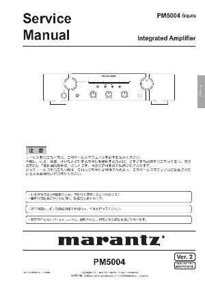 Сервисная инструкция Marantz PM-5004 ― Manual-Shop.ru