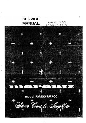 Сервисная инструкция Marantz PM-510 ― Manual-Shop.ru