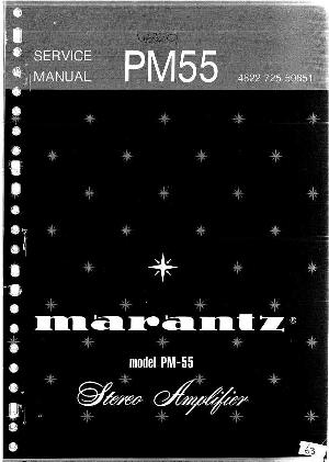 Сервисная инструкция Marantz PM-55 ― Manual-Shop.ru