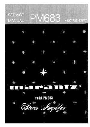 Service manual Marantz PM-683 ― Manual-Shop.ru
