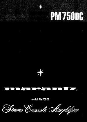 Сервисная инструкция Marantz PM-750DC ― Manual-Shop.ru
