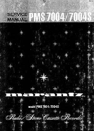 Service manual Marantz PMS-7004_7004S ― Manual-Shop.ru