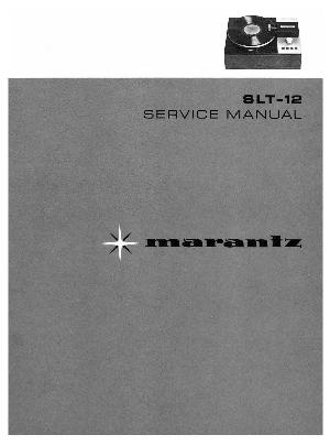 Сервисная инструкция Marantz SLT-12 ― Manual-Shop.ru