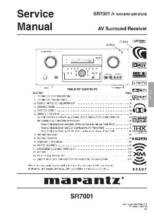 Сервисная инструкция Marantz SR-7001 ― Manual-Shop.ru
