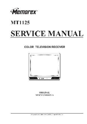 Сервисная инструкция Memorex MT1125 OEC3041A ― Manual-Shop.ru
