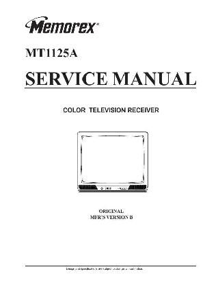 Сервисная инструкция Memorex MT1125A OEC3041A ― Manual-Shop.ru