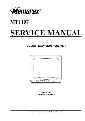 Сервисная инструкция Memorex MT1197 OEC7073A ― Manual-Shop.ru