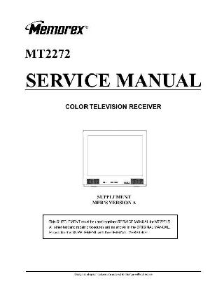 Service manual Memorex MT2272 OEC7072A ― Manual-Shop.ru