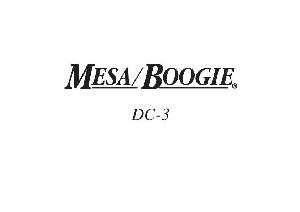 Схема Mesa Boogie DUAL CALIBER DC3 ― Manual-Shop.ru