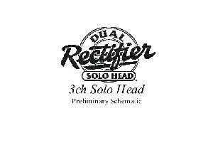 Схема Mesa Boogie DUAL RECTIFIER 3CH SOLO HEAD ― Manual-Shop.ru